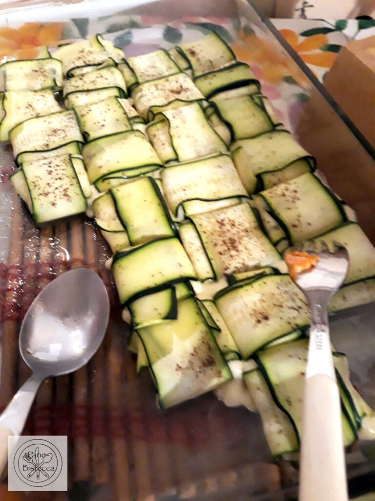 Zucchini-Cheese Parcels